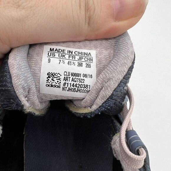 ADIDAS Women's Blue Vigor Bounce Athletic Trail running SHOES AQ7522 size 9 US - Picture 7 of 7